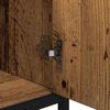 vidaXL Badkamermeubelset met plank 2 pcs Oud Hout Bewerkt hout