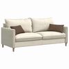 vidaXL Sofa Kussens 2 pcs Bruin 50 x 30 cm Stof