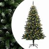 vidaXL Kunstmatige Inklapbare Kerstboom 150 cm 150 LED's Warmwit