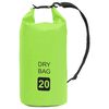 vidaXL Drybag 20 L PVC groen