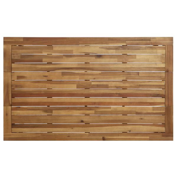 vidaXL Tuintafel 150x90x75 cm massief acaciahout