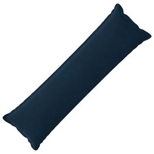 vidaXL Kussensloop HOUTEN Blauw 40 x 145 cm Microfiber Fleece