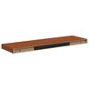 vidaXL Wandplank Wandgemonteerd Rood 90 x 23,5 x 4 cm Bewerkt hout