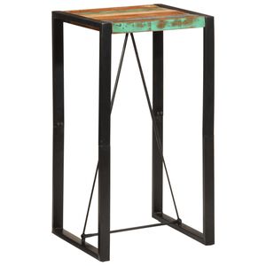 vidaXL Bartafel 60x55x110 cm massief gerecycled hout