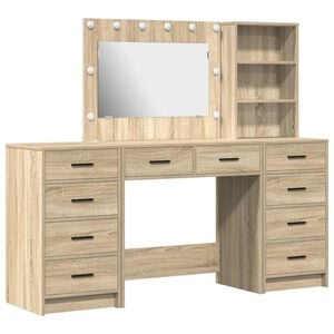 vidaXL Plafondtafel 3 st Sonoma Eiken 78,5 x 41 x 135 cm Bewerkt hout