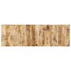 vidaXL Hoofdbord 160 cm massief ruw mangohout