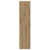 vidaXL Hoge kast Artisan Eiken 45 x 42,5 x 185 cm