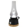 Eurotrail Campinglamp Wind LED bamboe zwart