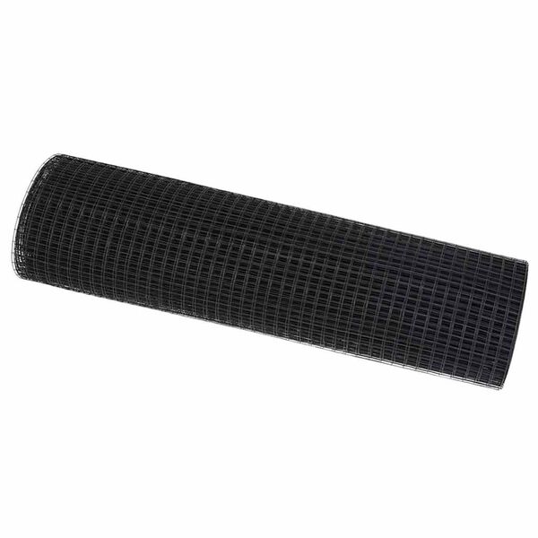 vidaXL Gelaste draadhek Grijs 0.4 x 25 m Staal