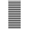 vidaXL Zebra rolgordijn 105x230 cm stofbreedte 100,9 cm zwart
