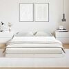 vidaXL Bedframe Wit 213.5 x 104 x 9 cm Massief grenenhout