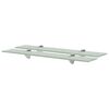 vidaXL Schappen zwevend 2 st 60x10 cm 8 mm glas