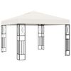 vidaXL Prieel 3x3 m stof cr&egrave;me