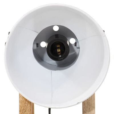 vidaXL Bureaulamp 25 W E27 30x17x40 cm wit