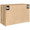 vidaXL Badkamerwandkast 60x25x40 cm bewerkt hout artisanaal eikenkleur