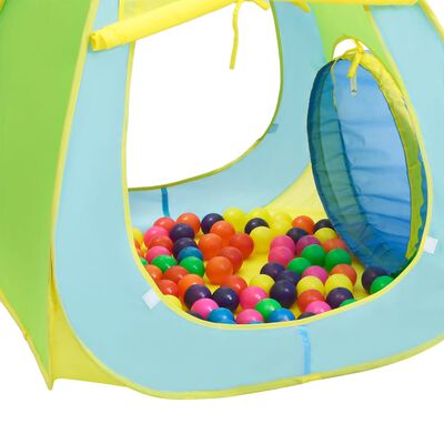 vidaXL Kinderspeeltent met 350 ballen meerkleurig