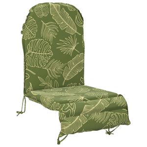 vidaXL Zon Loungerkussen GEMERT 100% Polyester Bladontwerp