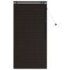 vidaXL Jaloezie Donkerbruin 70 x 160 cm 35 mm Massief Paulowniahout