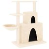 vidaXL Kattenmeubel met sisal krabpalen 83 cm cr&egrave;mekleurig