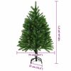 vidaXL Kerstboom met 150 LED met standaard Groen 120 cm PE