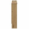 vidaXL Radiatorafdekking Artisan Eiken 172 x 19 x 81,5 cm Bewerkt hout