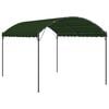 vidaXL Paviljoen 4 x 3 x 2,6 m Groen Polyester en staal