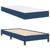 vidaXL Boxspringbed met matras Blauw 90 x 200 cm Stof