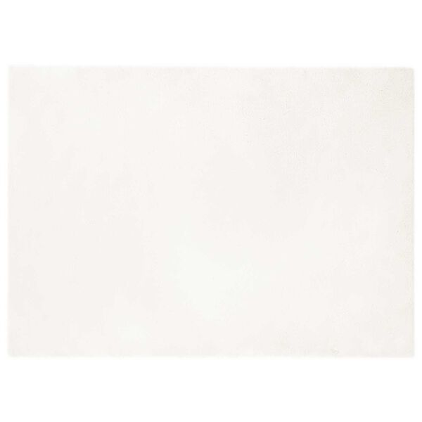 vidaXL Nep Konijnenbont Tapijt Olite Cr&egrave;me 200 x 280 cm Polyester