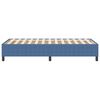 vidaXL Platform bedframe Blauw 90 x 200 cm Stof
