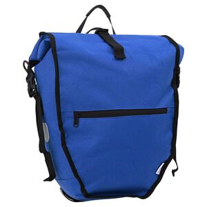 vidaXL Fietstas Blauw 32,5 x 17 x 57 cm Polyester