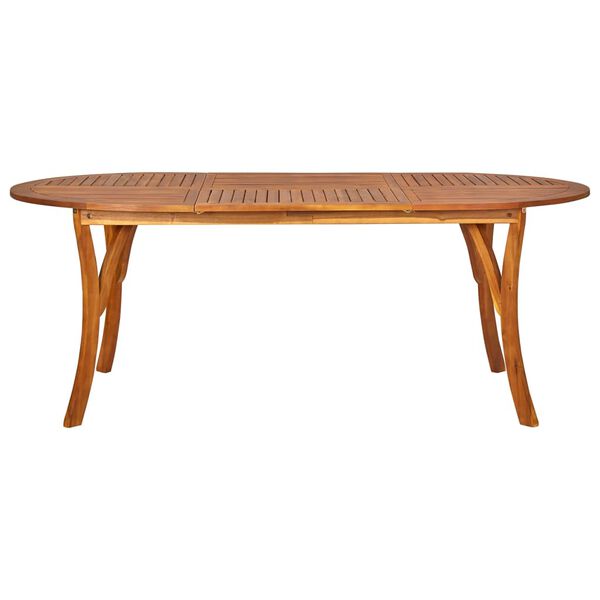 vidaXL 7-delige Tuinset grijs