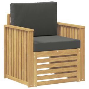vidaXL Buiten bankenset Polyester Wit
