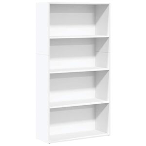 vidaXL Boekenkast 80x30x152 cm bewerkt hout wit