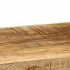 vidaXL Wandschap 90x33x45 cm massief ruw mangohout