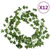 vidaXL Klimopslingers 12 st 200 cm groen