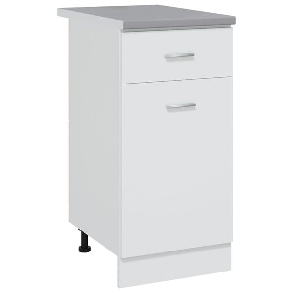 vidaXL Aanrechtblad 40x60x2,8 cm spaanplaat grijs