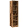 vidaXL Kledingkast 50x50x200 cm bewerkt hout oud hout
