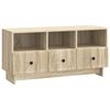vidaXL TV-kast met lade Sonoma Eiken 102 x 34,5 x 50 cm Bewerkt hout