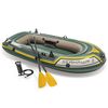 Intex Seahawk 2 Opblaasboot met roeispanen en pomp 68347NP