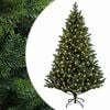 vidaXL Kunstmatige Inklapbare Kerstboom 120 cm 150 LED's Warmwit