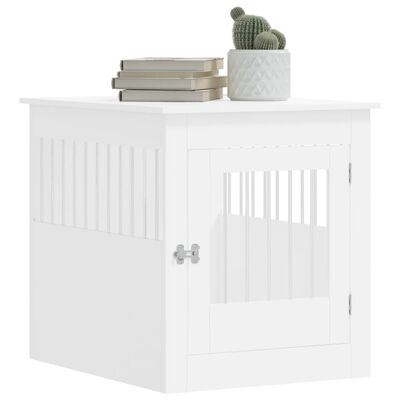 vidaXL Hondenbench 45x62x59 cm bewerkt hout zwart