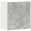 vidaXL Bovenkast Lyon 60x31x60 cm bewerkt hout betongrijs