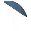 vidaXL Strandparasol 240 cm blauw
