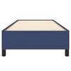 vidaXL Bedframe zonder matras 80x200 cm stof blauw