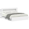 vidaXL Bedframe met opslag Wit 180 x 200 cm Bewerkt hout