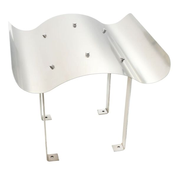 vidaXL Schoorsteenkap roestvrij staal 40 x 40 x 36 cm