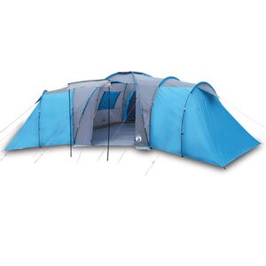 vidaXL Koepeltent 12-persoons waterdicht blauw