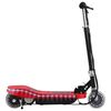vidaXL Step elektrisch met LED 120 W rood