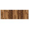 vidaXL Hoofdbord wandmodel 240x1,5x80 cm bewerkt hout oud houtkleurig