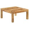 vidaXL Salontafel 80x80x40 cm massief mangohout